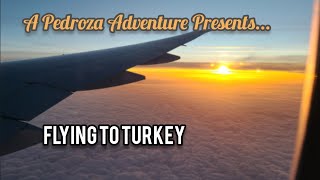 Flying to Istanbul Turkey From Los Angeles Resimi