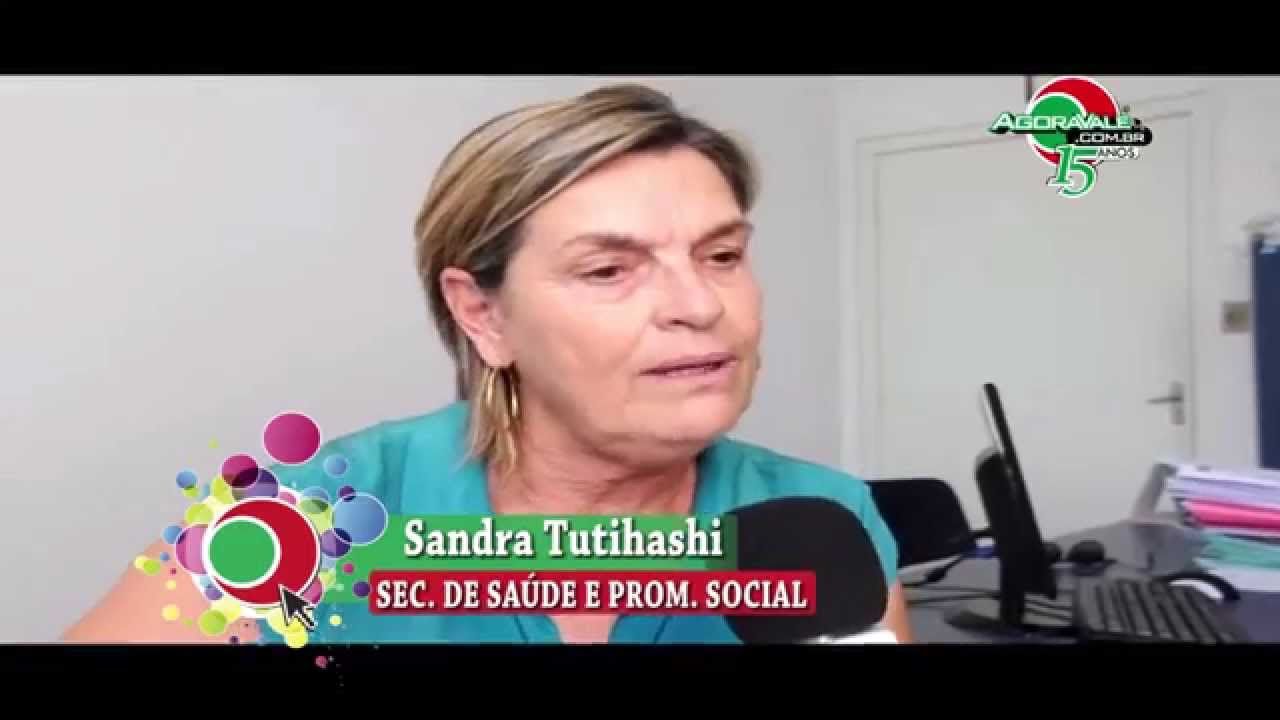 Secretaria Sandra Tutihashi fala sobre Saúde e Educação ao AgoraVale
