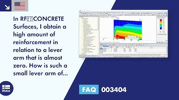[EN] FAQ 003404 | In RF-CONCRETE Surfaces, I obtain a high amount of reinforcement in relation to...