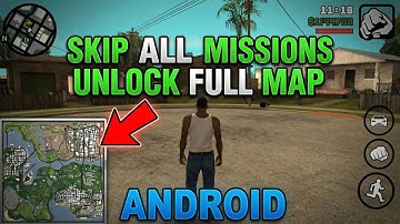 GTA SA Android | How to Unlock FULL MAP & Skip All Missions Instantly! (2025)