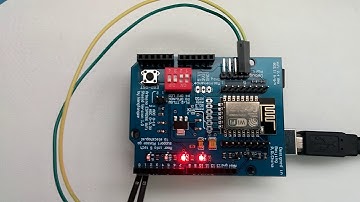 Arduino Uno 에 ESP8266 WIFI Shield 를 장착해서 Wepserver HellowSever 예제 테스트 해 보기