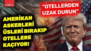 Amerikan Askerleri Üsleri Bırakıp Otellere Kaçıyor İrandan Dikkat Çeken Uyarı Gürkan Demir