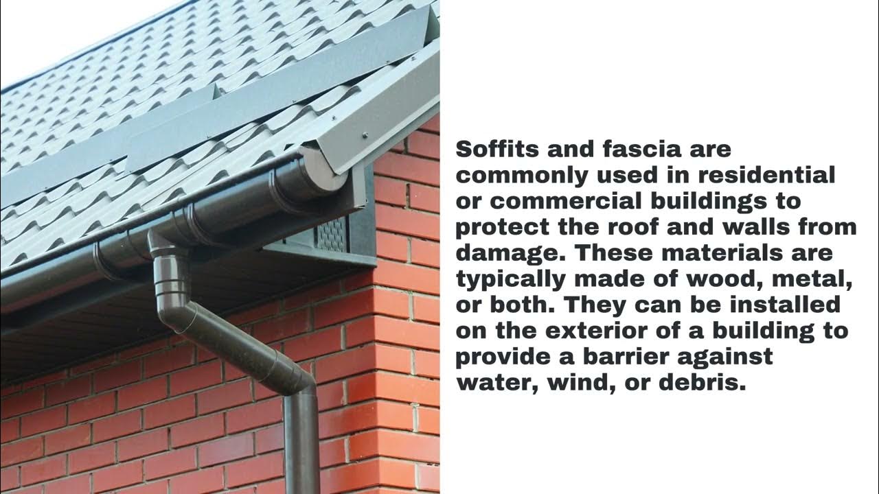 Gutter Dun The Functions of Soffit & Fascia in Protecting Your Roof