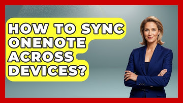 How To Sync OneNote Across Devices? - The Time Management Pro