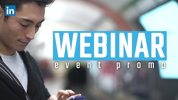 Video Template For Webinar Event Promo Co-Designed By LinkedIn