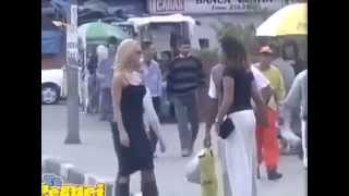 LIVELEAK - Girl harassing married men prank