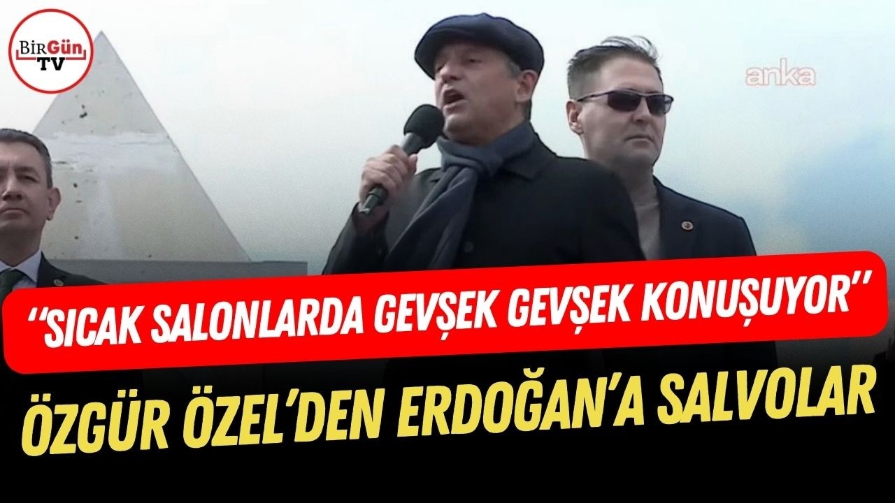 Özgür Özel'den Erdoğan'a 