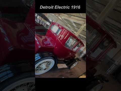 Первый в мире электромобиль #DetroitElectric #Oldcar #Retro #tesla #влог #a4