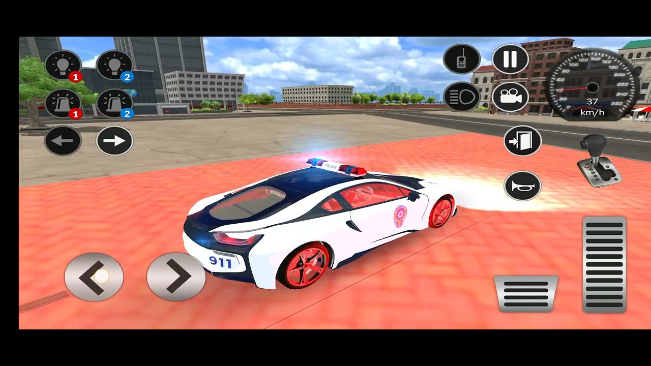 لعبة قيادة سيارة الشرطة - محاكي سيارة الشرطة - لعبة رجل الشرطة - ألعاب قيادة سيارة الشرطة#games #099