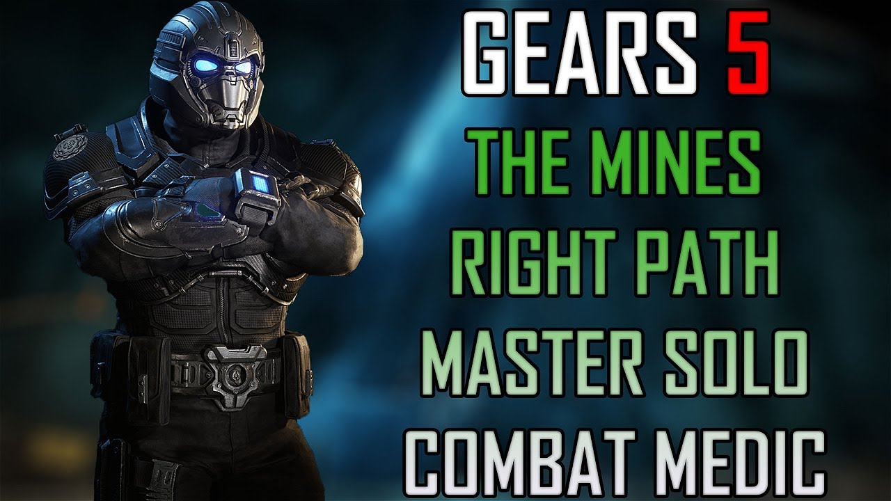 Gears 5 Master Solo Escape - The Mines - Right Path (Combat Medic)