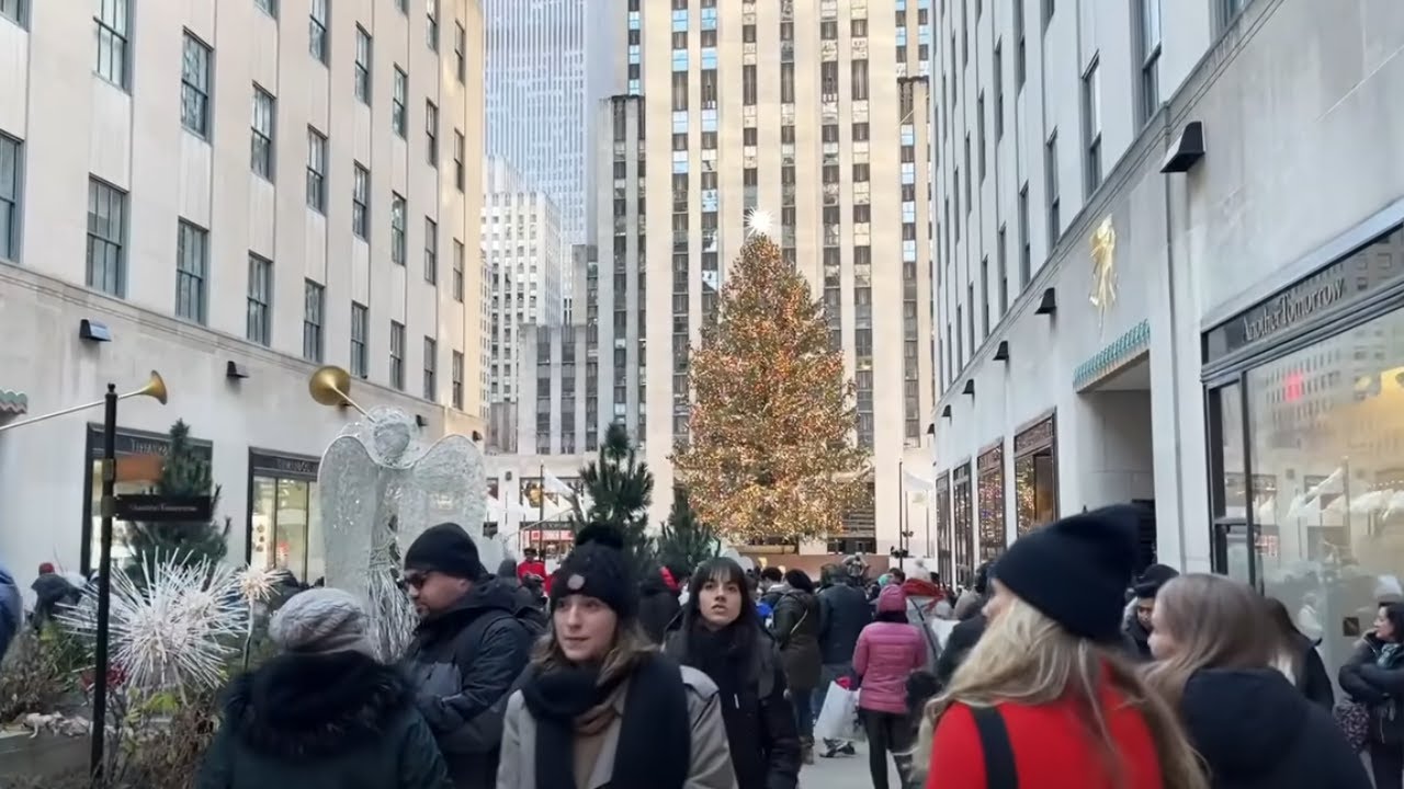 NYC Christmas Day LIVE Exploring December 25 2022 YouTube