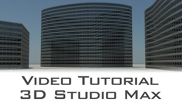 Tutorial - Autodesk 3Ds Max - Using RailClone 2.0 to Create Office Skyscrapers