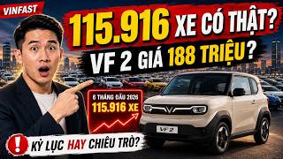 VINFAST BÁN 115.916 XE, VF 2 GIÁ 188 TRIỆU: KỶ LỤC THẬT HAY CÚ ĐÁNH TRUYỀN THÔNG?