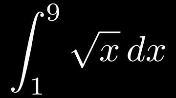 Definite Integral of sqrt(x) from 1 to 9