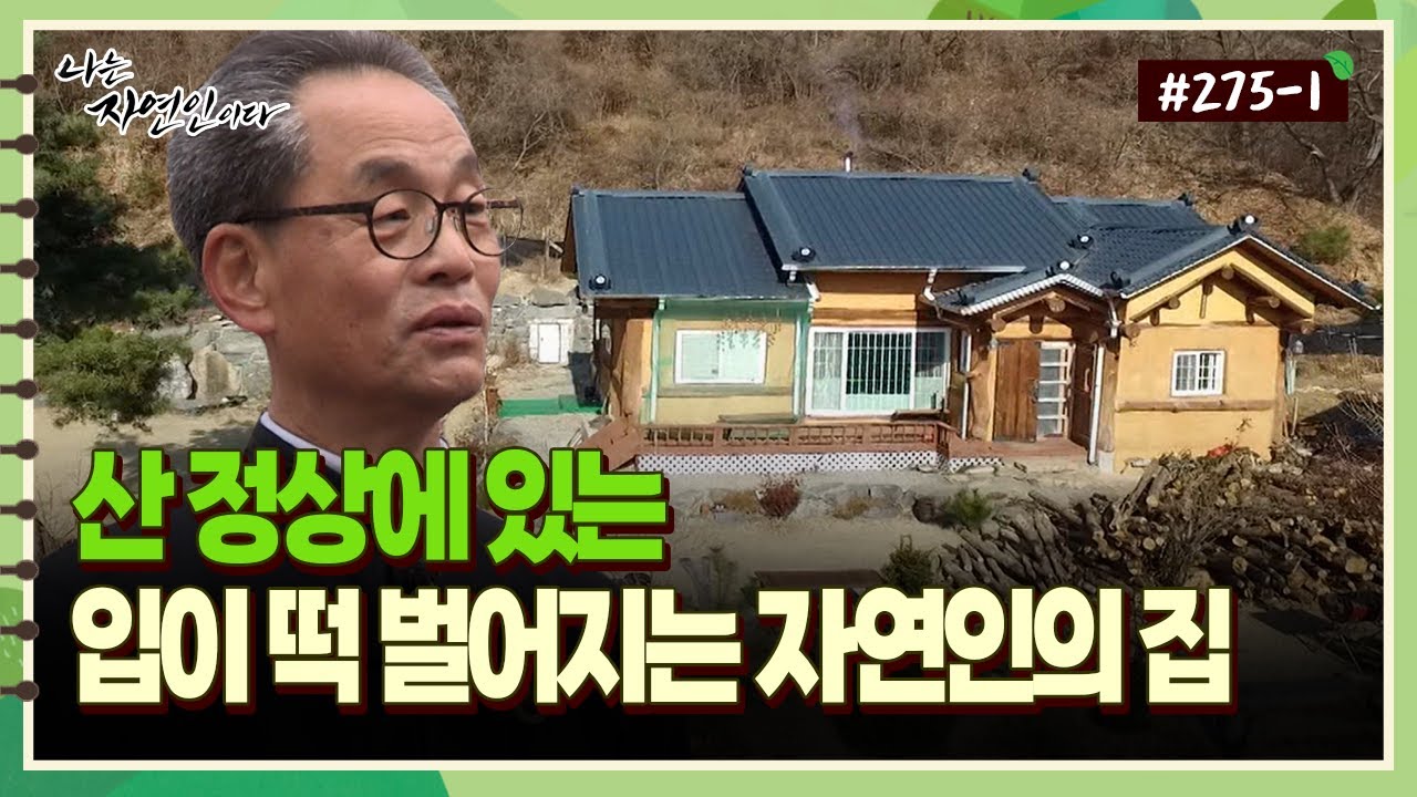 [자연인] 275-1 산 정상에 있는 입이 떡 벌어지는 자연인의 집!