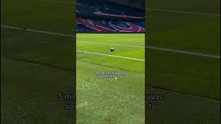 I Accidentally Kicked The Ball Into The Field At The PSG Stadium, And This Happened.. #shorts #funny