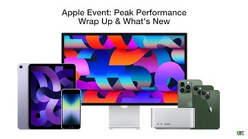Apple Event Peek Performance Wrap Up & More Details