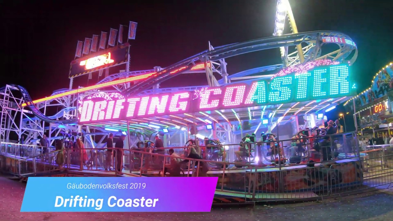 Kirmes Fahrgeschäft Drifting Coaster Ahrend Gäubodenfest Volksfest Straubing Offride 2019