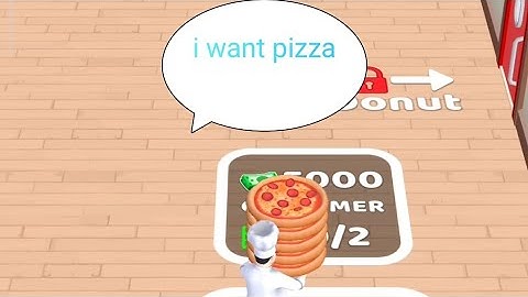 i want pizza -All Levels Gameplay Android,ios Gaming (Levels 1- 3)