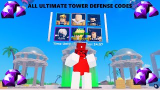 ALL Ultimate Tower Defense Codes! (June 2021)