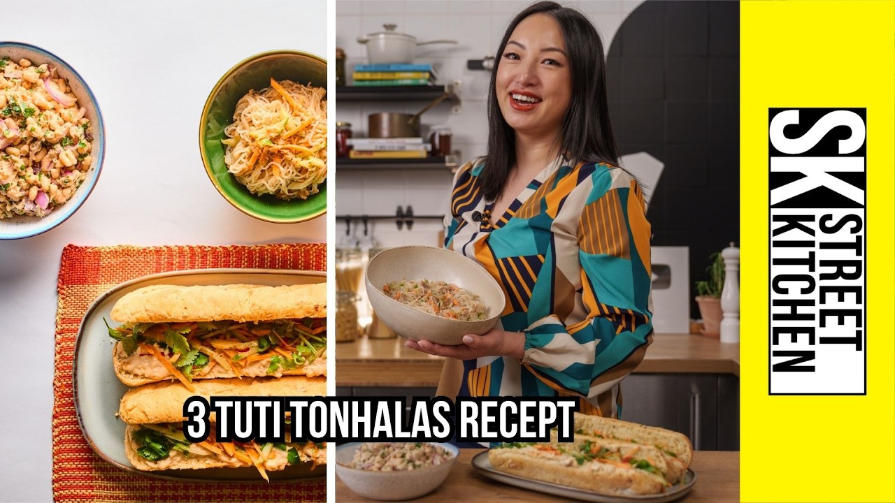 3 TONHALAS recept 20 PERC ALATT: így lesz a TONHALBÓL zseniális vacsora! 😎🐟