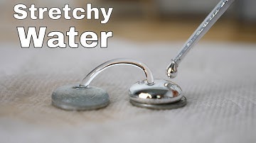 Why is Water So Stretchy?