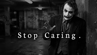 Famous When You Stop Caring Profile