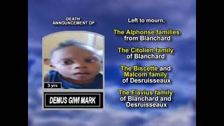 Information Demus Giwi Mark ~ Long Obituary Update