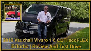 2016 Vauxhall Vivaro 1 6 CDTi ecoFLEX BiTurbo | Review And Test Drive