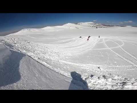 Snowmobil/burani/Თოვლმავალი/ ულამაზეს თაბაშირის მთებში