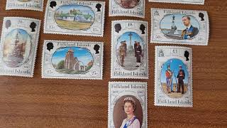 Stamp Collection Falkland Islands #Stampoftheworld