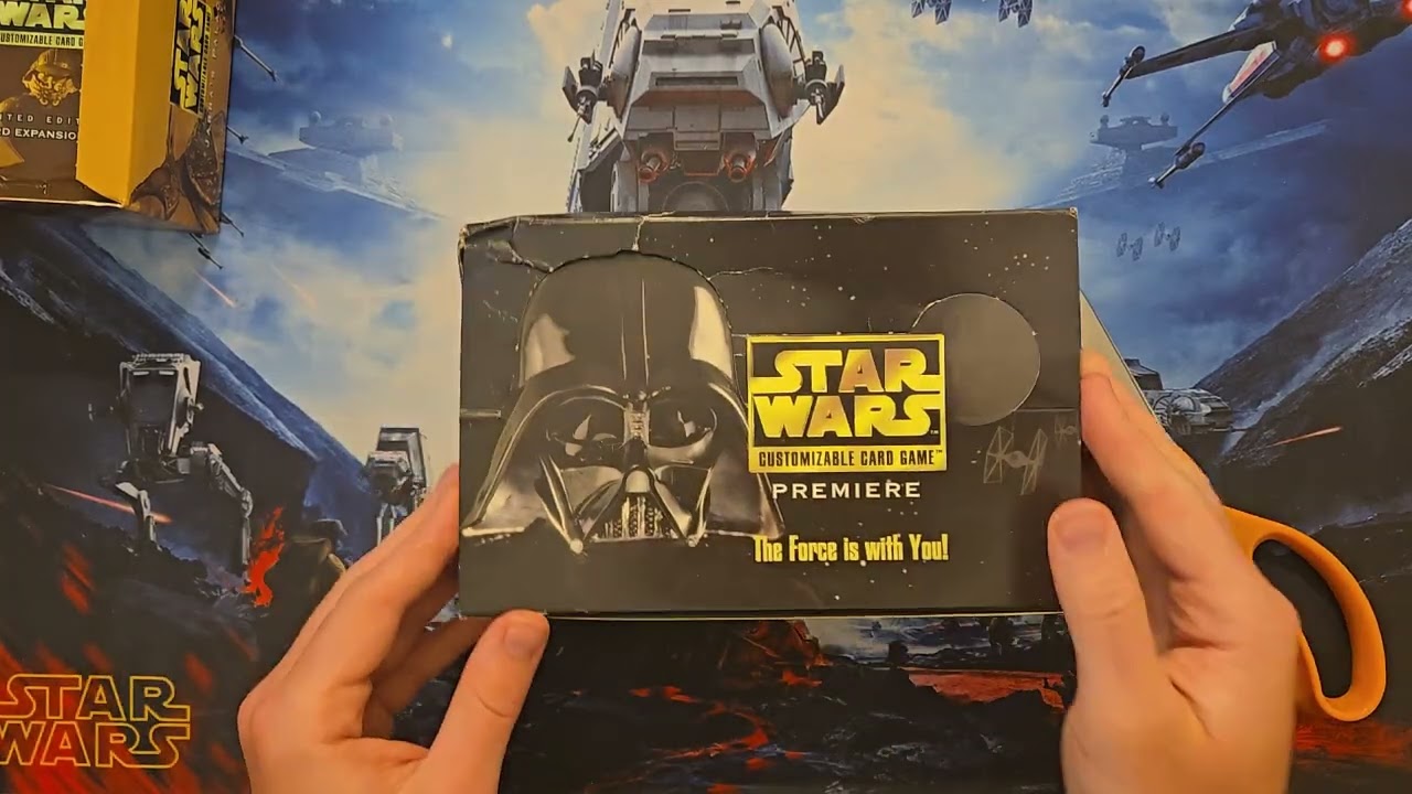 Star Wars CCG Sealed Opening #92 Premiere WB + Jabba's Palace