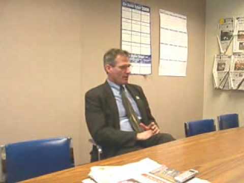 Sen. Scott Brown discusses his background