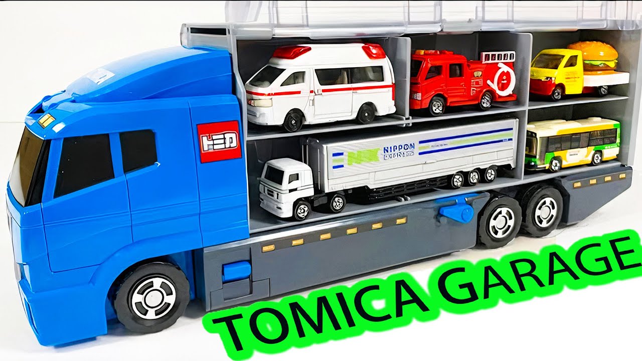 トミカ☆世界の高級な車のミニカーを開封してコンボイへ収納☆ホンダ NSX｜Tomica Worlds Luxury Car minicars opening !