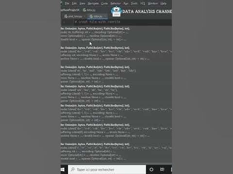 How to create & read & delete file in Python? #shorts - YouTube