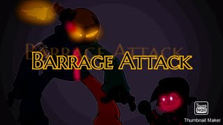 ROMAIN WORLD/ FNF - BARRAGE ATTACK ( WHITTY VS EVIL BF ) SONG ANIMATION