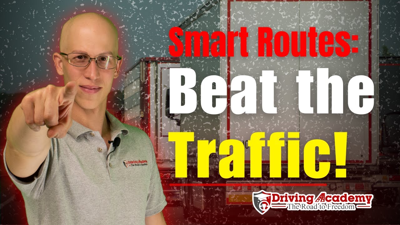 How To Avoid Traffic as a Truck Driver! + Planning - YouTube