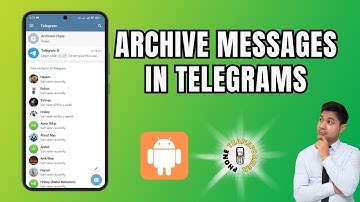 How to Archive Messages in Telegram