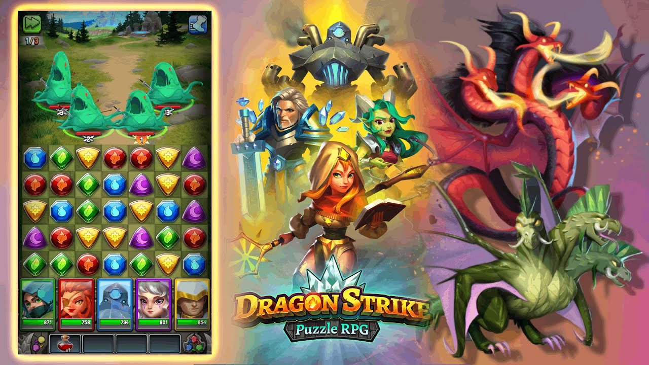 Dragon Strike: Puzzle RPG na App Store