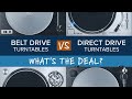 Belt Drive Turntables vs Direct Drive Turntables: What’s the Difference, and Which is Better?