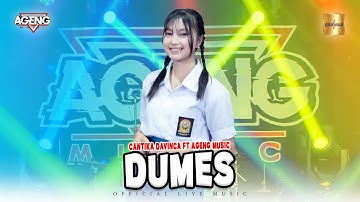 Cantika Davinca ft Ageng Music - Dumes (Official Live Music)