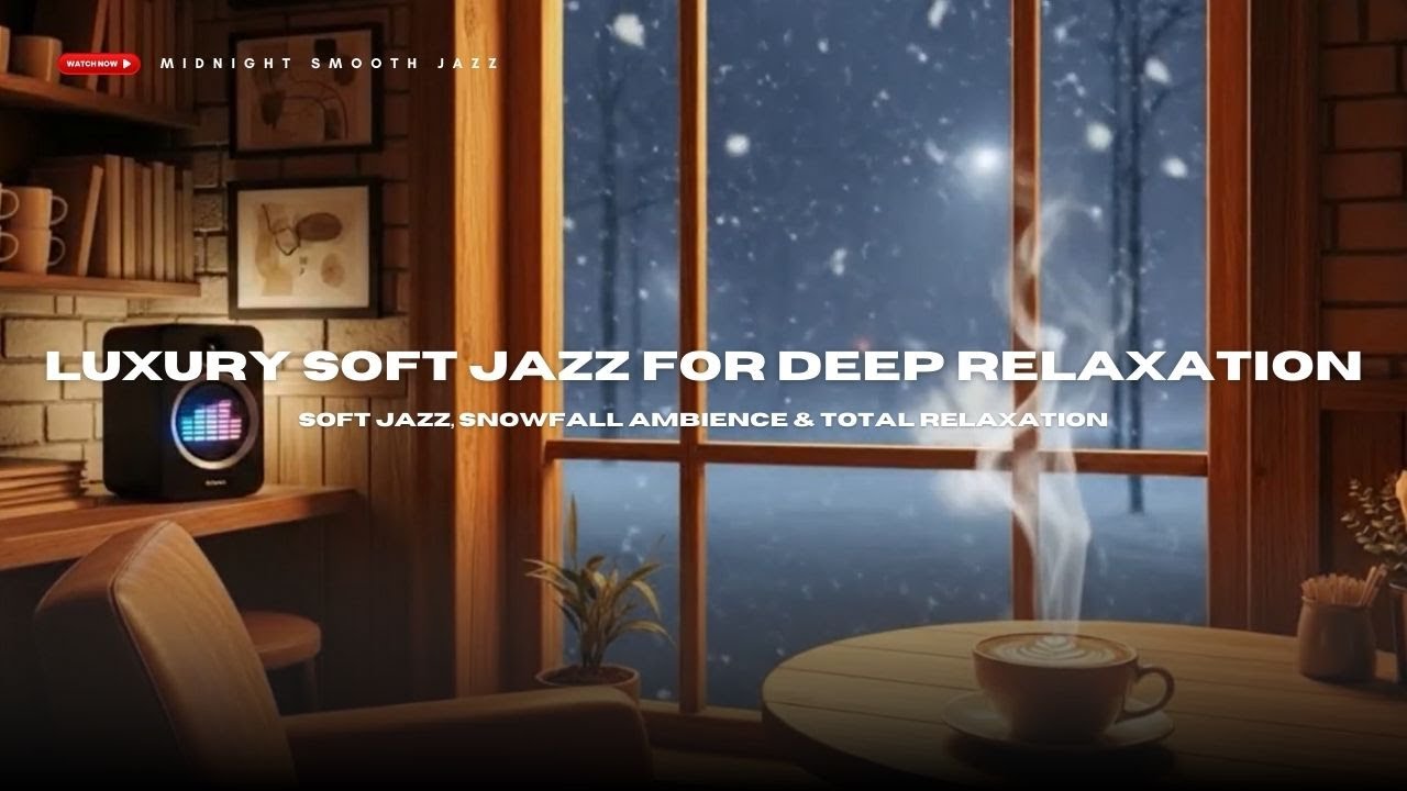 A Winter Café Morning So Relaxing It Feels Unreal ☕ | Soft Jazz & Bossa Nova Bliss