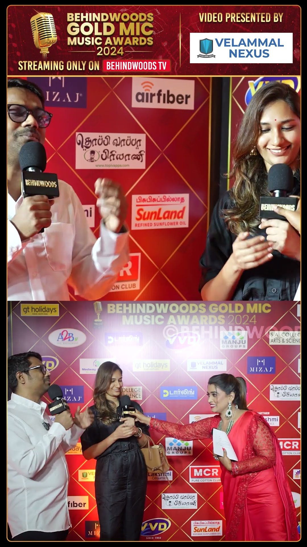Sean ரொம்ப  Romantic Husband❤ WIfe-க்காக பாடுன பாட்டு ?1  St Ever Couple Interview