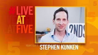 #LiveAtFive with Stephen Kunken from A PARALLELOGRAM