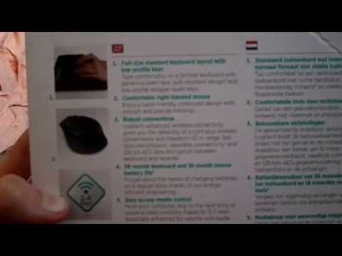 Logitech MK345 Wireless Combo - Unboxing