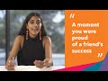 PROUD OF A FRIEND'S SUCCESS - IELTS Cue Card - Speaking Part 2 - Ideas with Saskia