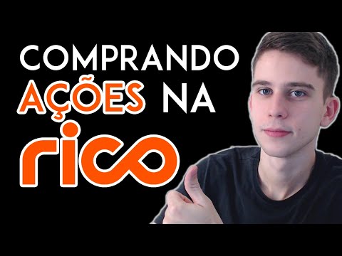 COMO COMPRAR AÇÕES NA RICO NA PRÁTICA! INVESTIR PELA RICO! (2021)
