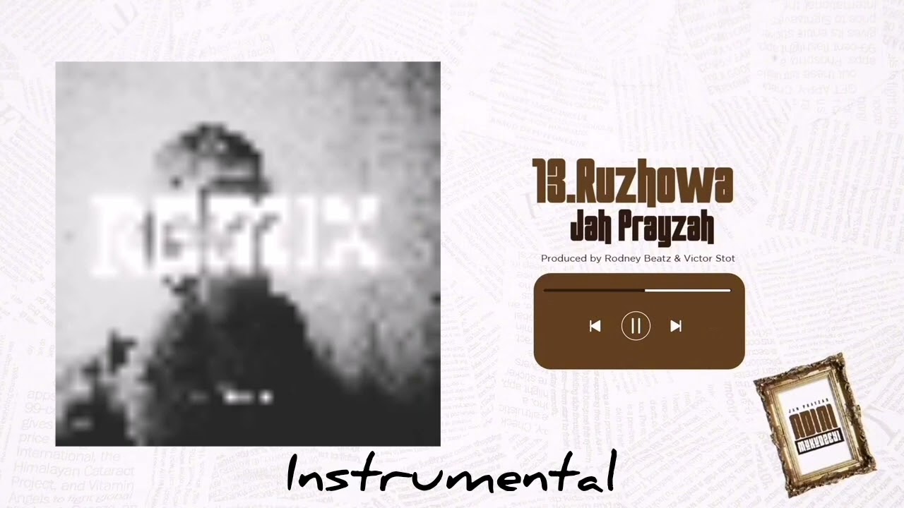 Jah Prayzah Chiramu Afro-Tech type beat