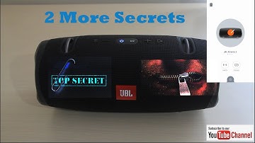 2 More Secrets about JBL Xtreme 2 - Soft vs Hard Reset (Factory Reset),  Cancelling Low Frequency