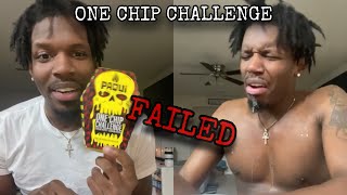 PAQUI HOT CHIP CHALLENGE LIVE 🤣🔥 (This mf expired)